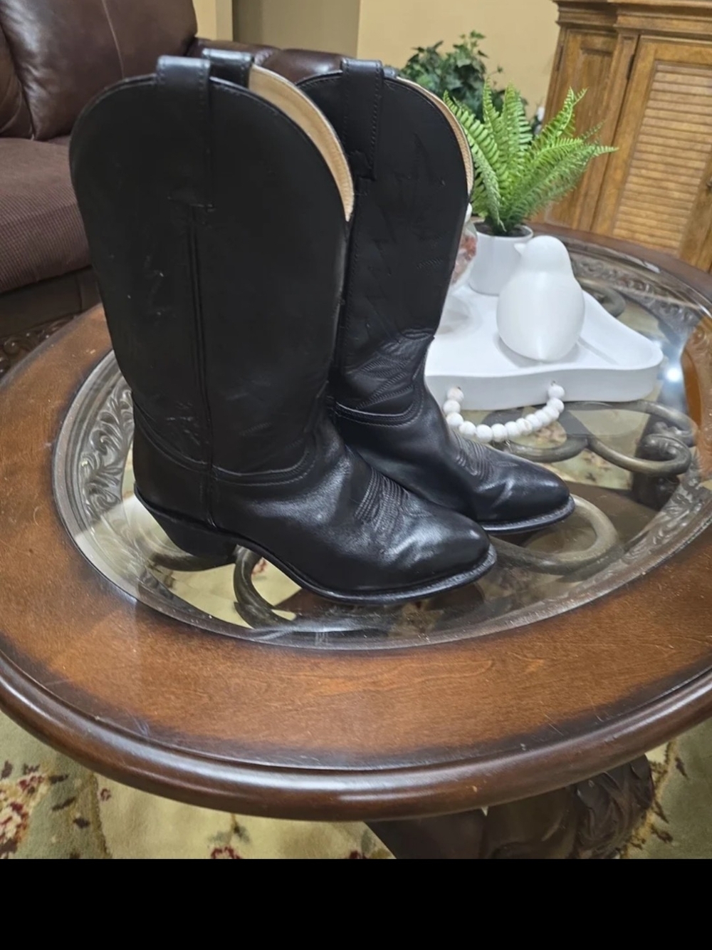 Vintage Dan Post Womens Cowgirl Boots
